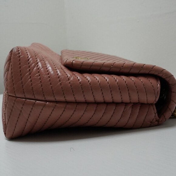 Tory Burch Matelasse Kita Moto Shoulder Bag - Picture 4 of 12